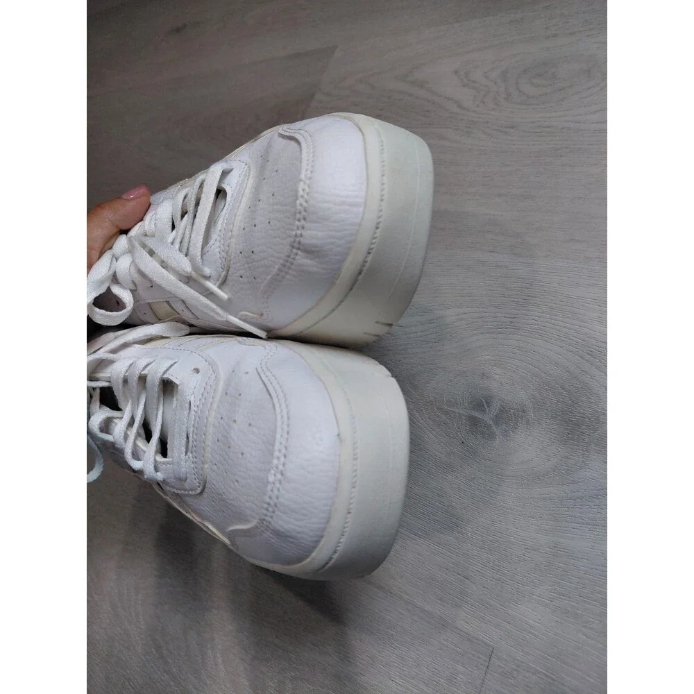 Size 11 - Asics White Leather Women's Sneakers